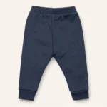 Дитячі штани з аплікацією, 68 см, Синій - Green Cotton - Зображення 2