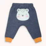 Дитячі штани з аплікацією Весела попа, 62 см, Синій - Green Cotton - Зображення 2