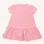 Дитяча сукня короткий рукав, 80 см, Рожевий - Green Cotton - Зображення 2