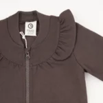 Дитяча кофта тепла на флісі, 68 см, Коричневий - Müsli - Зображення 2