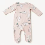 Дитячий сліп з ніжками, бавовняний чоловічок, 9 міс, Рожевий - Carter’s - Зображення 3