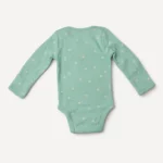 Дитячий боді бавовняний, боді довгий рукав, 6 міс, Зелений - Carter’s - Зображення 2