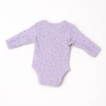 Дитячий боді в рубчик, 0-3 міс, Фіолетовий - George - Зображення 2