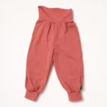 Дитячі штани бавовняні, 80 см, Кораловий - Green Cotton - Зображення 2