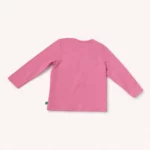 Лонгслів дитячий, 86 см, Рожевий - Green Cotton - Зображення 2