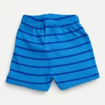 Дитячі шорти в рубчик, 74 см, Синій - Green Cotton - Зображення 2