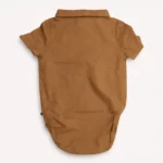 Дитяча боді-сорочка короткий рукав, 68 см, Бежевий - Müsli - Зображення 2