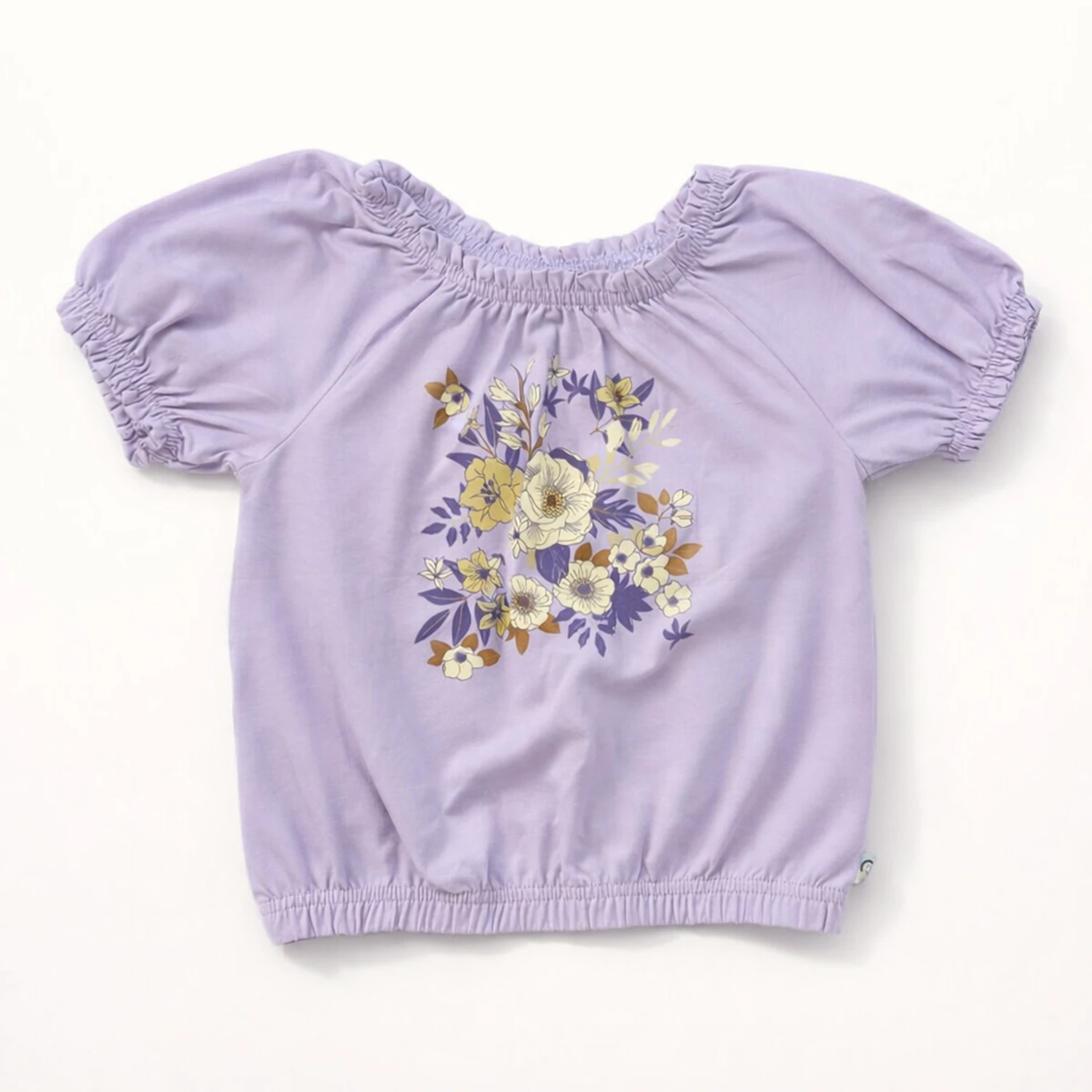 319458234-main Дитяча футболка топ для дівчинки, 104 см, Бузковий - Müsli - Зображення 1