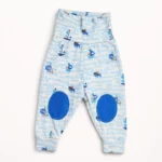 Дитячі штани бавовняні для новонароджених, 68 см, Блакитний - Green Cotton