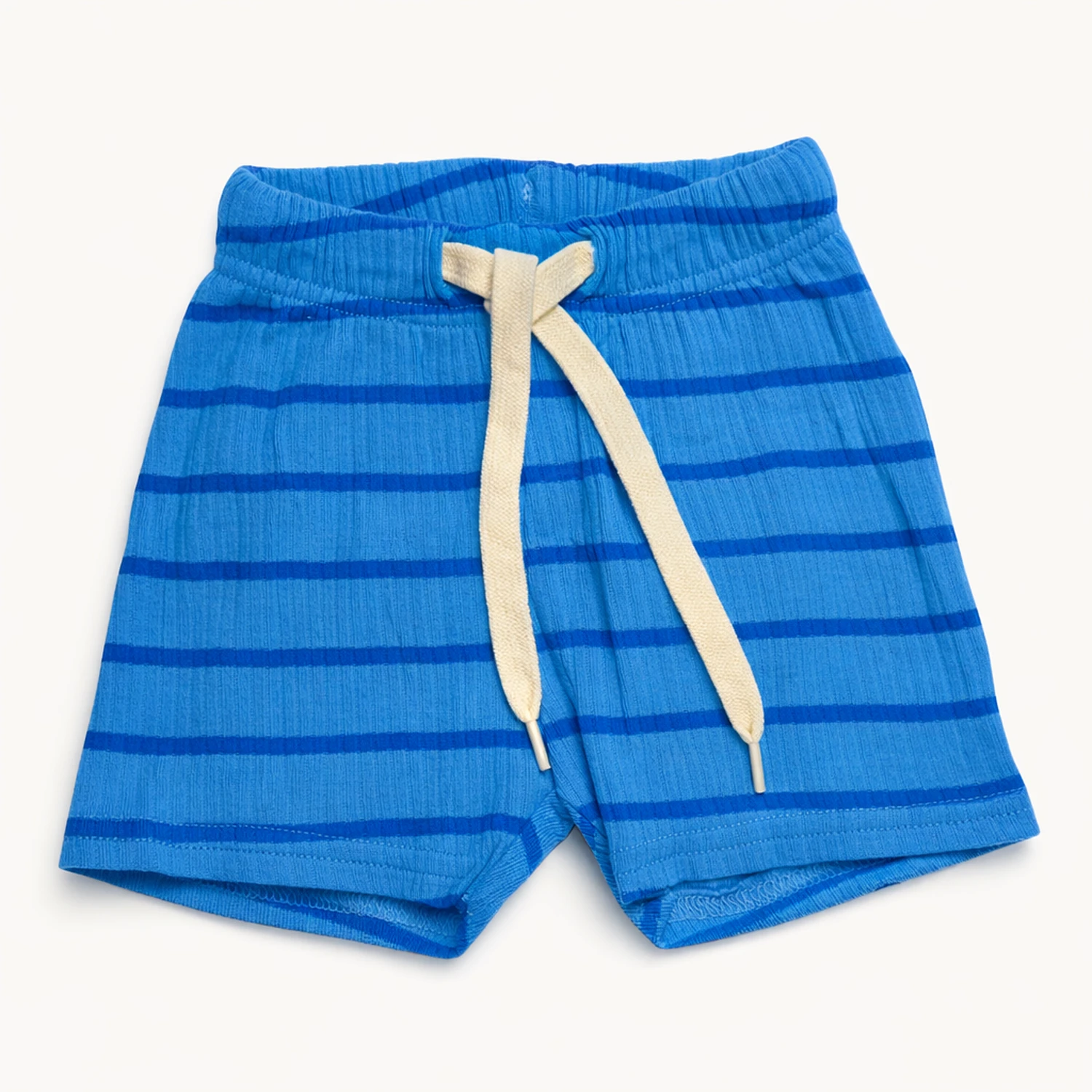 385269200-main Дитячі шорти в рубчик, 74 см, Синій - Green Cotton - Зображення 1