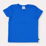 Дитяча базова футболка, 74 см, Синій - Green Cotton