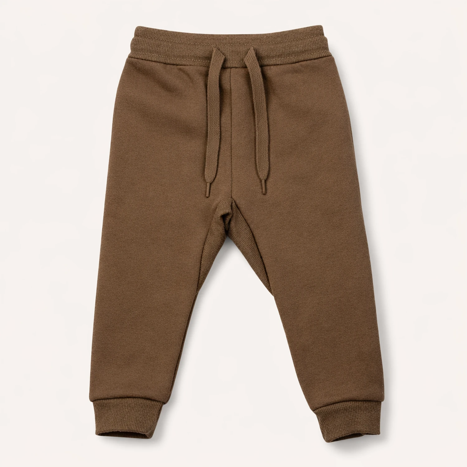 715349868-main Дитячі штани на флісі, 74 см, Гірчичний - Green Cotton - Зображення 1