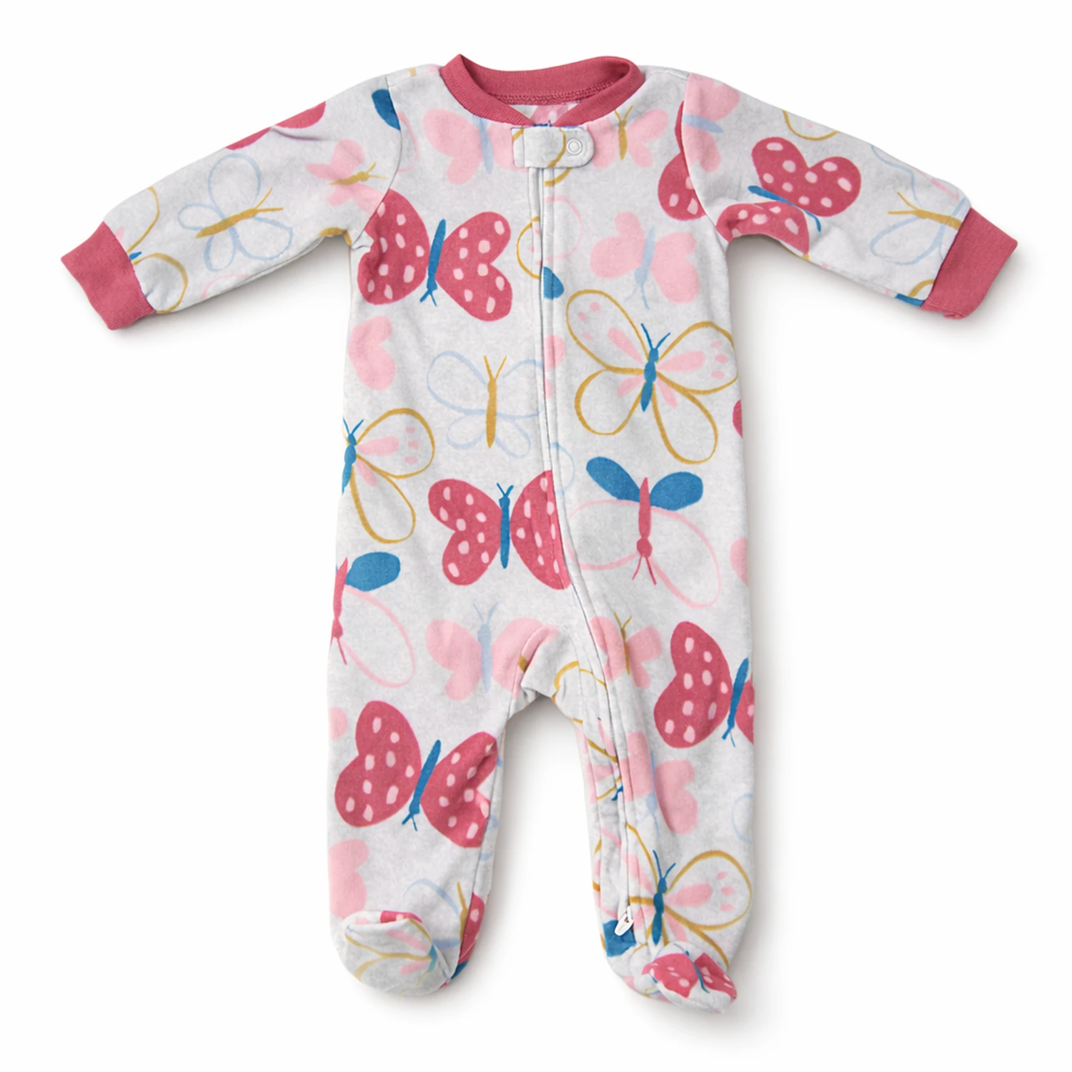 522577613-main Флісовий сліп з ніжками, чоловічок флісовий, 6 міс, Сірий - Carter’s - Зображення 1