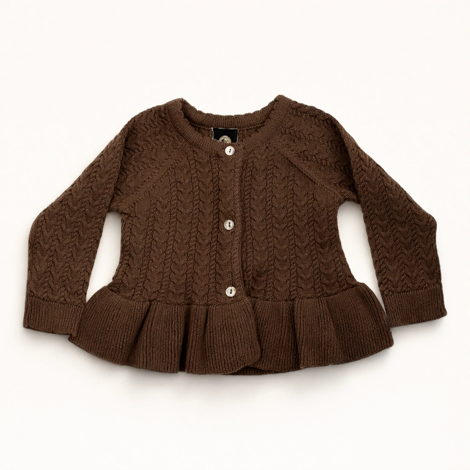 888058351-main Дитяча кофта трикотажна, 68 см, Коричневий - Müsli - Зображення 1