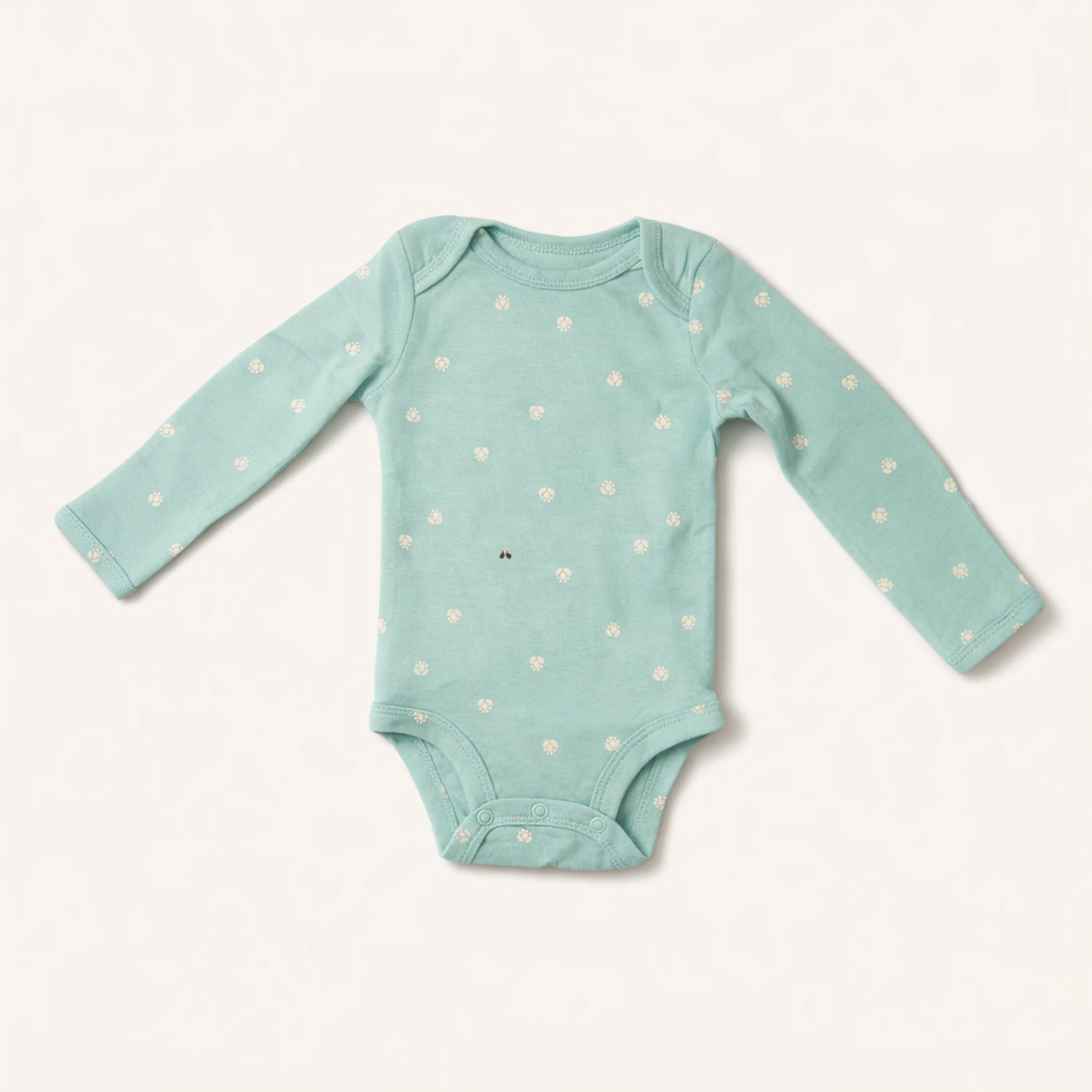 648897203-main Дитячий боді бавовняний, боді довгий рукав, 6 міс, Зелений - Carter’s - Зображення 1